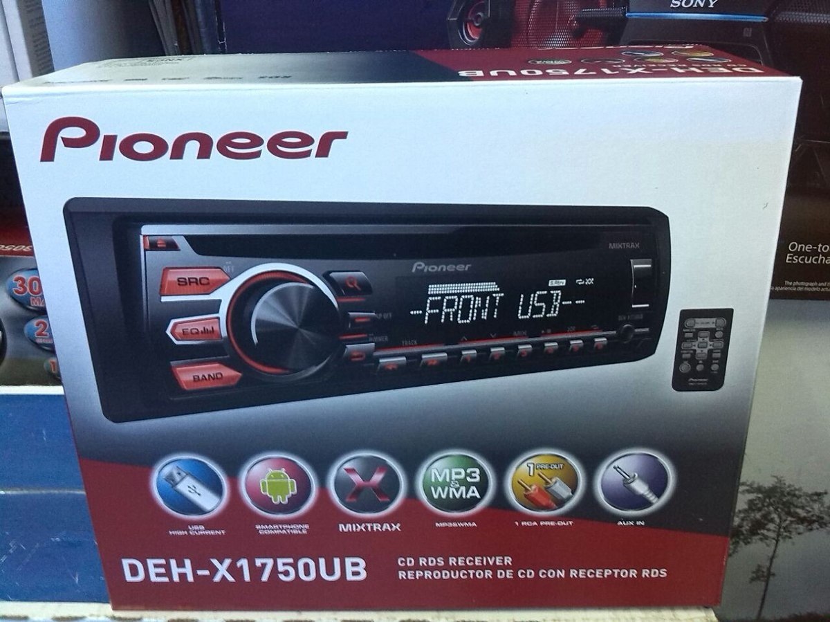 jual unit single din pioneer deh x 1750 ub garansi resmi pioneer otomotif zone jual unit single din pioneer deh x 1750 ub garansi resmi pioneer otomotif zone