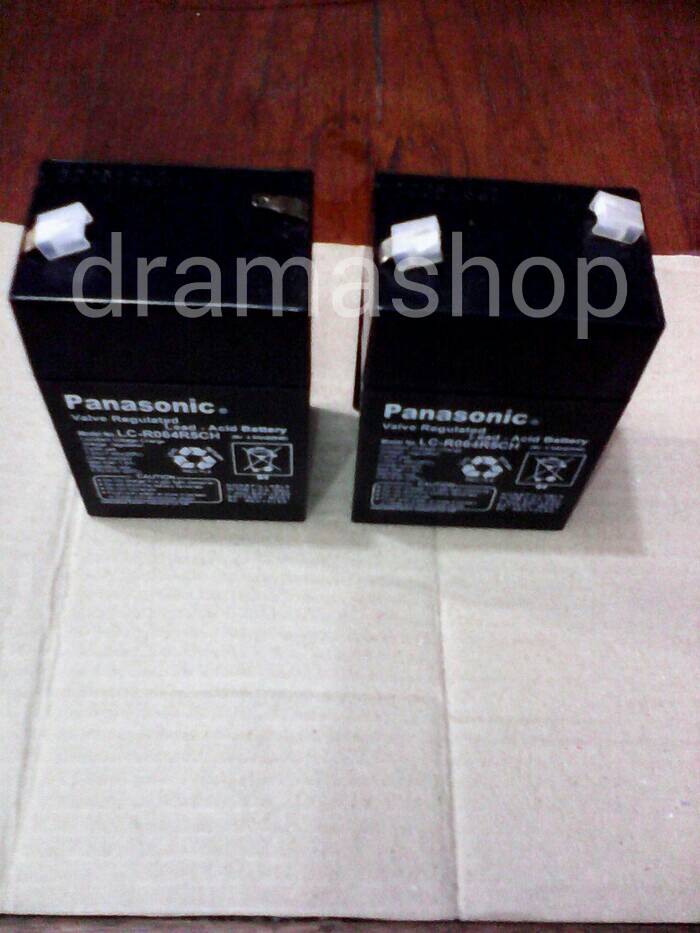 jual aki kering baterai 6v panasonic u lu emergency dll dramashop jual aki kering baterai 6v panasonic u lu emergency dll dramashop