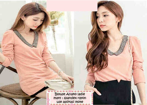 blouse korean style murah smart casual blouse blouse korean style murah smart casual blouse