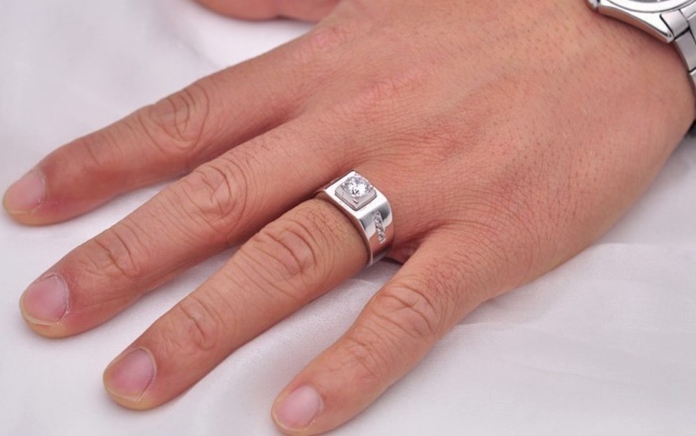 jual cincin single pria ulove zirconia mewah elegan nv store jual cincin single pria ulove zirconia mewah elegan nv store