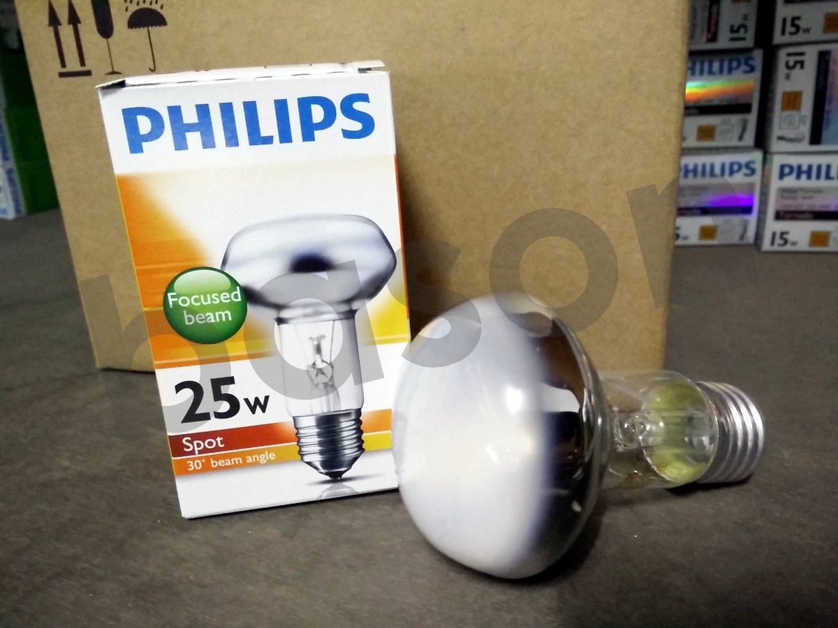 jual philips nr63 spot 25w e27 220 240v 30d lu reflektor bason jual philips nr63 spot 25w e27 220 240v 30d lu reflektor bason