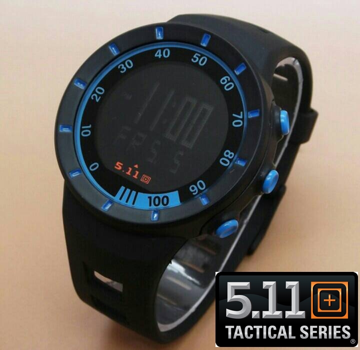 jual 5 11 beast rubber digital black blue sinar arloji jual 5 11 beast rubber digital black blue sinar arloji