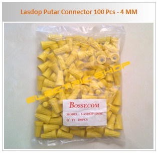 jual lasdop putar connector 100 pcs 4 mm graha jual lasdop putar connector 100 pcs 4 mm graha