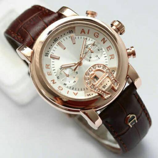 jual jam tangan aigner kulit coklat cewek cemarastore jual jam tangan aigner kulit coklat cewek cemarastore