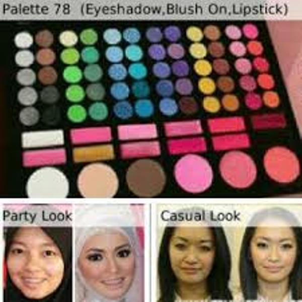jual mac pallete 78 warna lipstik bushon eyeshadow jual mac pallete 78 warna lipstik bushon eyeshadow