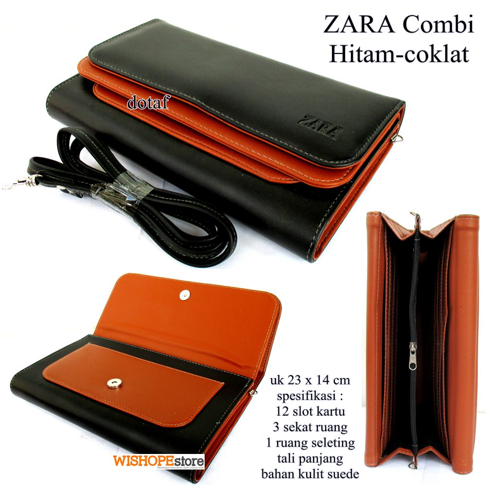 jual dompet clutch wanita zara combi besar kulit suede jual dompet clutch wanita zara combi besar kulit suede