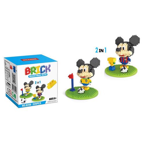 jual lego nano block hsanhe mickey mouse 8206 anicore jual lego nano block hsanhe mickey mouse 8206 anicore