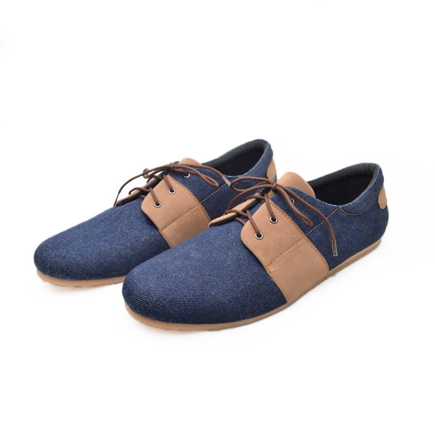 jual sepatu casual pria trumph barly blue bare foot shoe jual sepatu casual pria trumph barly blue bare foot shoe