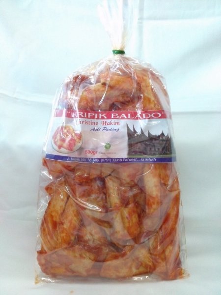 jual kripik balado panjang christine hakim 500g keripik jual kripik balado panjang christine hakim 500g keripik
