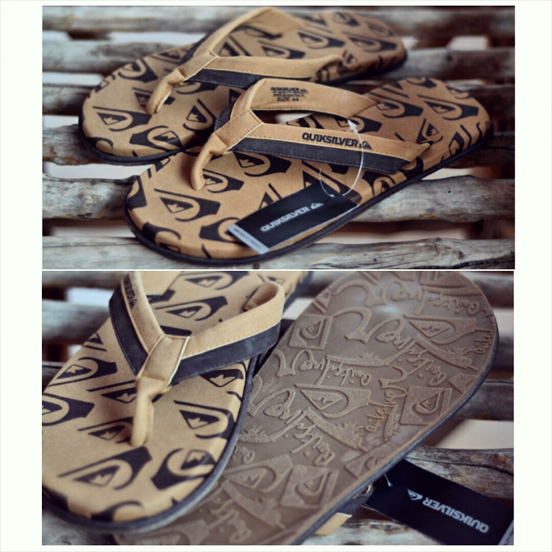 jual sandal quiksilver sendal kulit genuine leather brown snick o jual sandal quiksilver sendal kulit genuine leather brown snick o