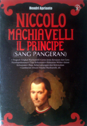 jual buku niccolo machiavelli il principe sang pangeran jual buku niccolo machiavelli il principe sang pangeran