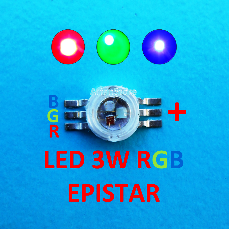 jual high power led hpl 3w rgb green blue merah hijau jual high power led hpl 3w rgb green blue merah hijau