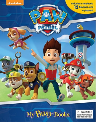 jual my busy book paw patrol with 12 figurines nakky jual my busy book paw patrol with 12 figurines nakky