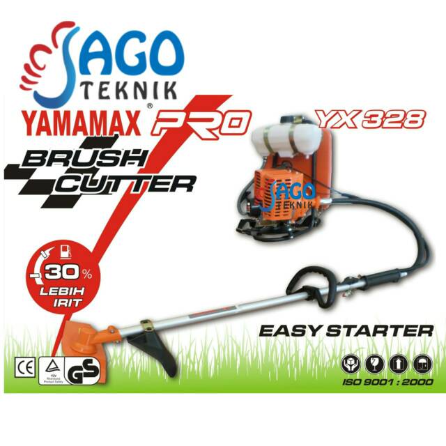 jual mesin potong rumput brush cutter yamamax pro mugen yx 328 jago teknik jual mesin potong rumput brush cutter yamamax pro mugen yx 328 jago teknik