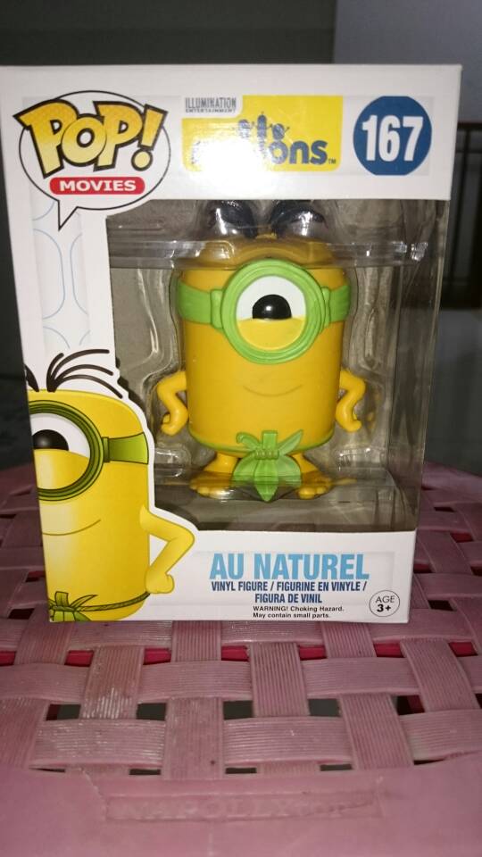 jual funko pop minions au naturel original jual funko pop minions au naturel original