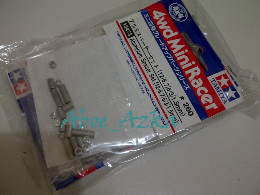 jual tamiya aluminium spacer set 12 6 7 6 3 1 5mm aboe jual tamiya aluminium spacer set 12 6 7 6 3 1 5mm aboe