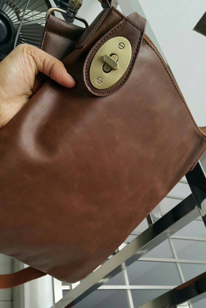 jual tas selempang pria korea keylock kulit waterproof jual tas selempang pria korea keylock kulit waterproof