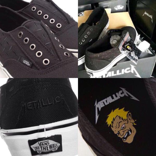 vans metallica authentic