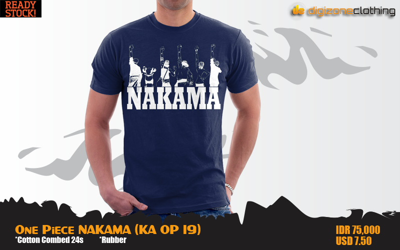 jual mugiwara straw hat pirate nakama kaos anime one jual mugiwara straw hat pirate nakama kaos anime one
