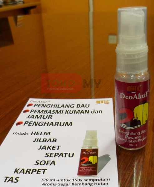 Harga Deo Aktif Parfum Helm Tas Sepatu dll Pembasmi Kuman Jamur Bersih Harum