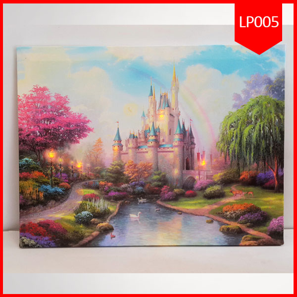 jual lighting painting 40x50 castle cinderella pajangan lukisan lu toko souvenir jual lighting painting 40x50 castle cinderella pajangan lukisan lu toko souvenir