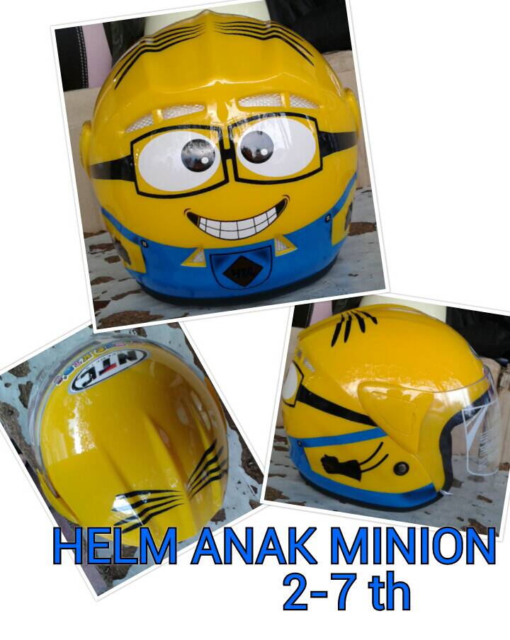 jual helm anak minion moe moe helm jual helm anak minion moe moe helm