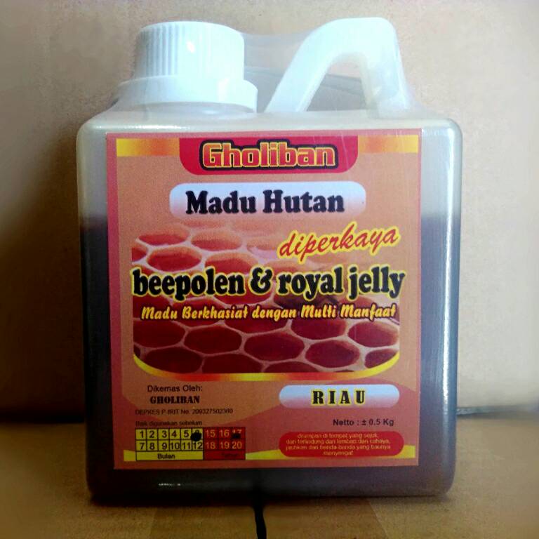 jual madu hutan riau gholiban plus bee pollen dan royal jual madu hutan riau gholiban plus bee pollen dan royal