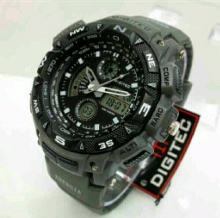 jual jam tangan pria water resist digitec dg 2044t black jual jam tangan pria water resist digitec dg 2044t black