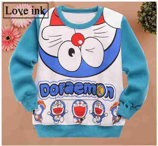jual swkd12 sweater anak doraemon blue michary jual swkd12 sweater anak doraemon blue michary