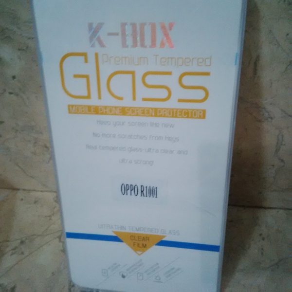 jual tempered glass anti gores kaca oppo r1001 k box jual tempered glass anti gores kaca oppo r1001 k box