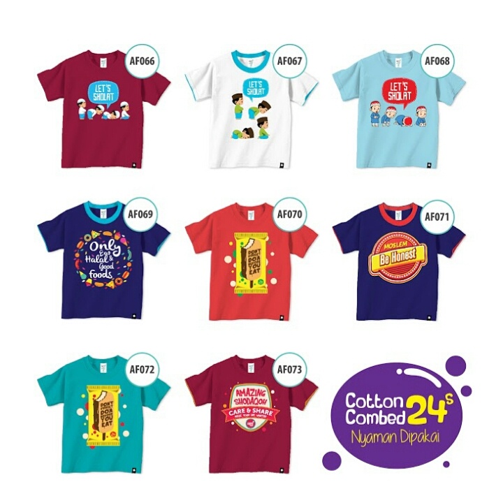 jual afrakids kaos anak muslim size xl lengan pendek jual afrakids kaos anak muslim size xl lengan pendek