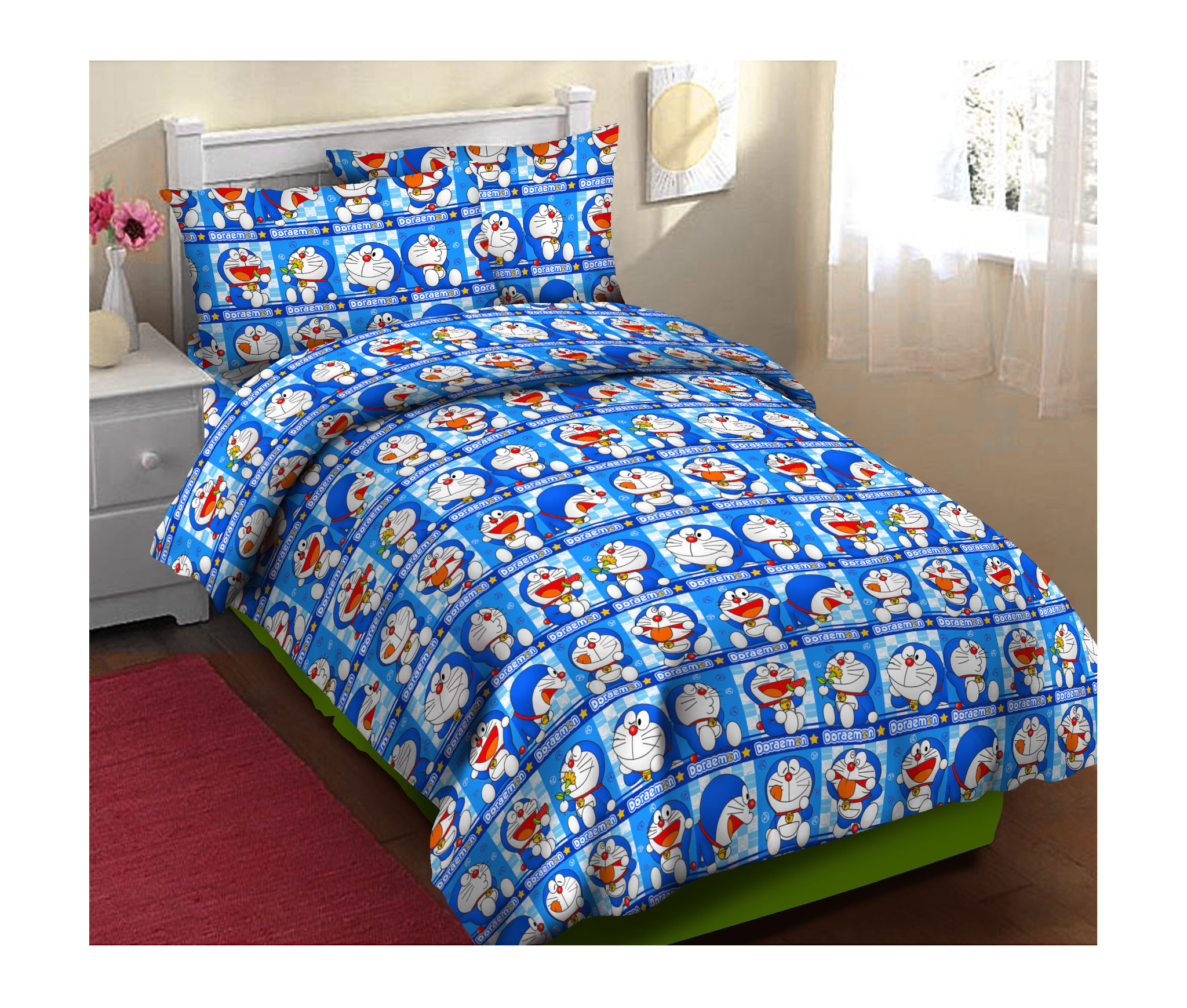 Jual iSpreii Karakter iNoi 3 ukrn 120x200x20 iDoraemoni Photo 