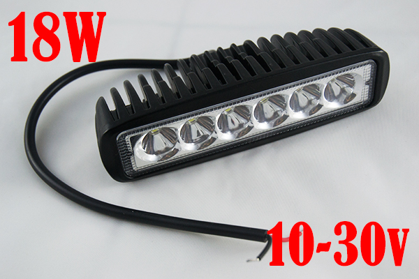 Harga 18W LED BAR OFFROAD DRL OFF ROAD Work Light mobil motor 6x3W 10-30v