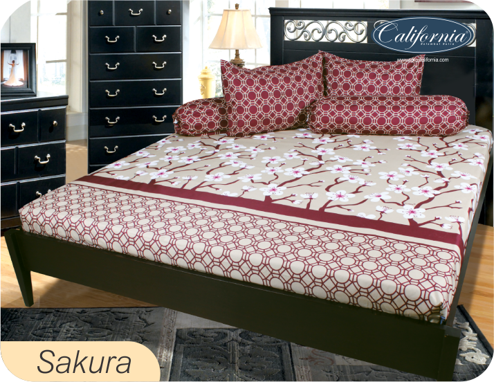 Jual Sprei California Motif .