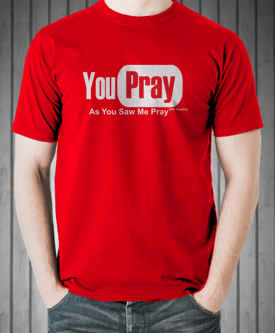 KAOS MUSLIM | T-SHIRT MUSLIM | BAJU SYAR'I | DISTRO 313BADR | YOUPRAY2