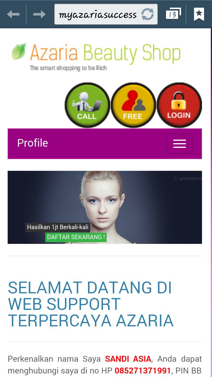 jual azaria join azaria myazaria xiaxia olshop jual azaria join azaria myazaria xiaxia olshop