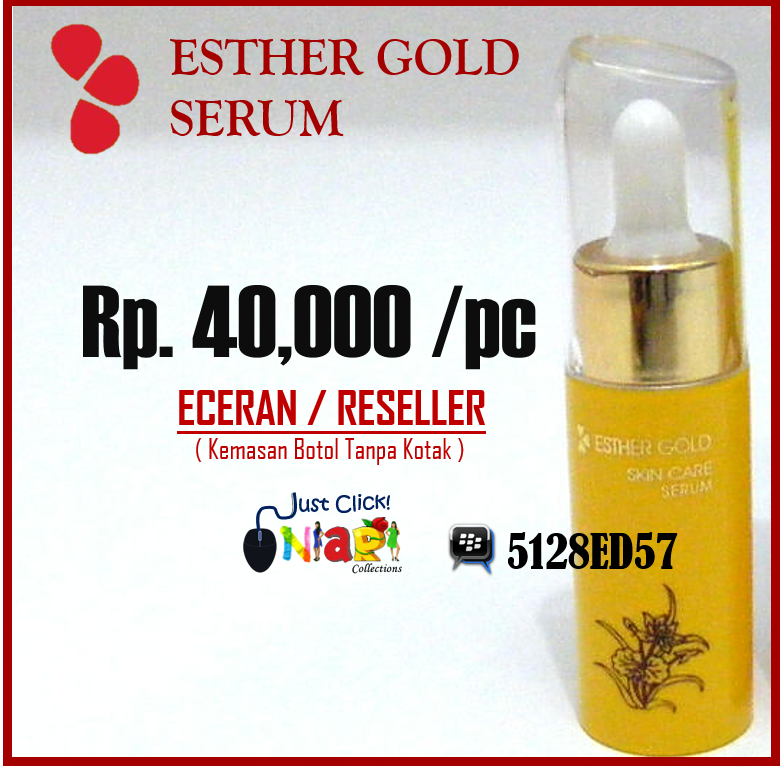 jual esther gold serum niari collections jual esther gold serum niari collections
