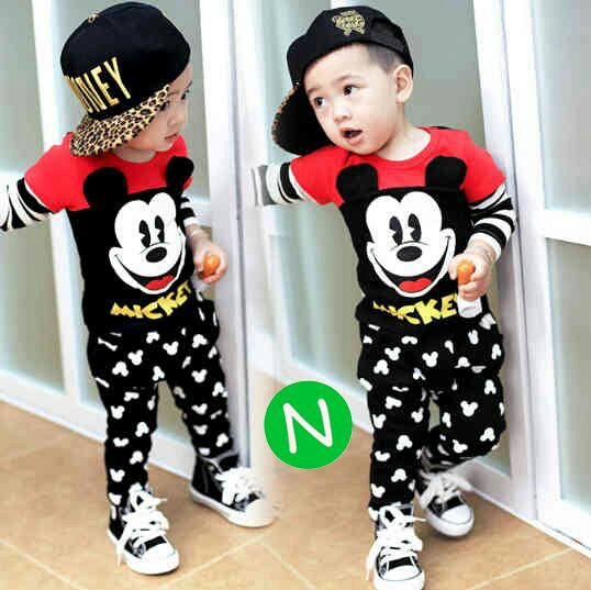 jual baju celana setelan anak babyterry 45285 mickey merah 3 5 thn 5anro jual baju celana setelan anak babyterry 45285 mickey merah 3 5 thn 5anro