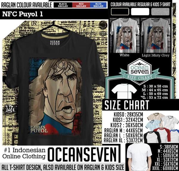 Kaos Distro | KAOS NFC Puyol 1 Kaos Distro | KAOS NFC Puyol 1