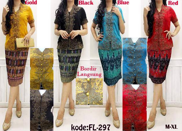 jual setelan kebaya bordir kode fl 297 butik d f jual setelan kebaya bordir kode fl 297 butik d f