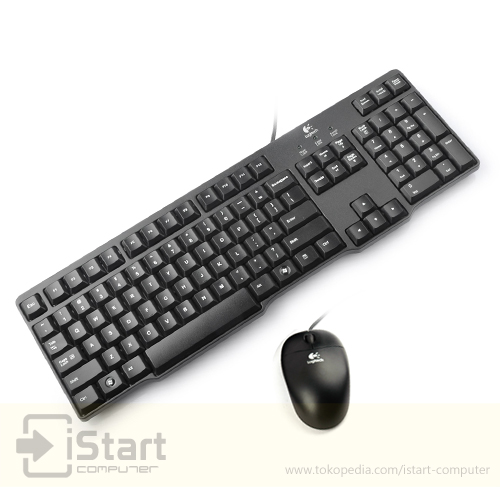 jual logitech keyboard mouse combo mk100 usb ps2 interface istart computer jual logitech keyboard mouse combo mk100 usb ps2 interface istart computer