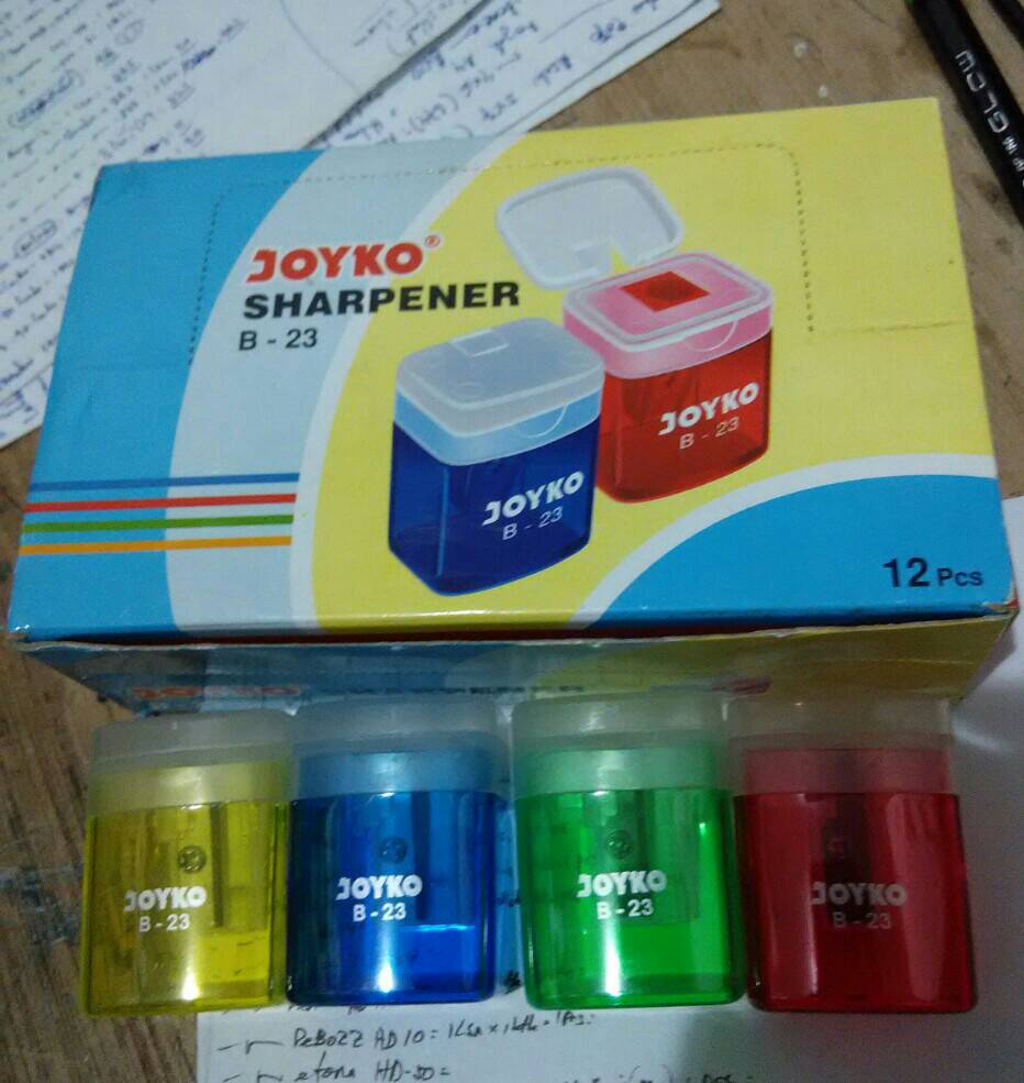 jual rautan pensil joyko b 23 color hy variasi jual rautan pensil joyko b 23 color hy variasi