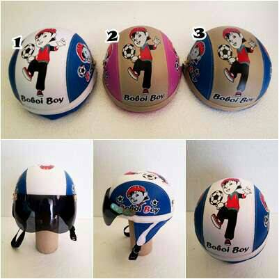 jual helm anak retro chip motif bobo boy kaca moe moe helm jual helm anak retro chip motif bobo boy kaca moe moe helm