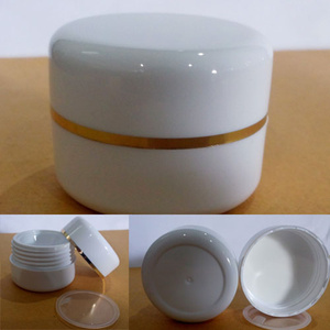 jual pot kosmetik ps putih list gold farsy store jual pot kosmetik ps putih list gold farsy store