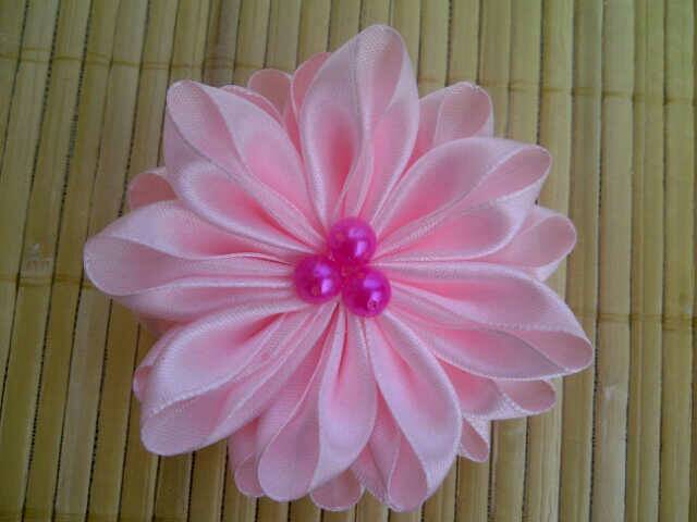 jual bros bunga lotusia pita satin aksesoris jual bros bunga lotusia pita satin aksesoris
