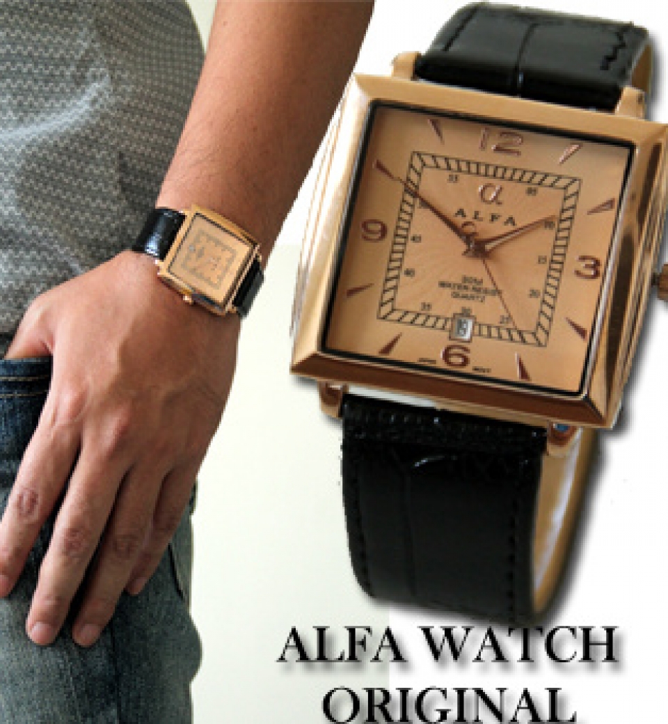 jual jam tangan alfa leather 3872m black gold original 01 sanz shop0612 jual jam tangan alfa leather 3872m black gold original 01 sanz shop0612
