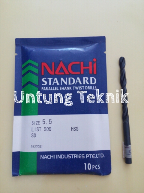 jual mata bor besi 5 5mm nachi hss untung teknik jual mata bor besi 5 5mm nachi hss untung teknik