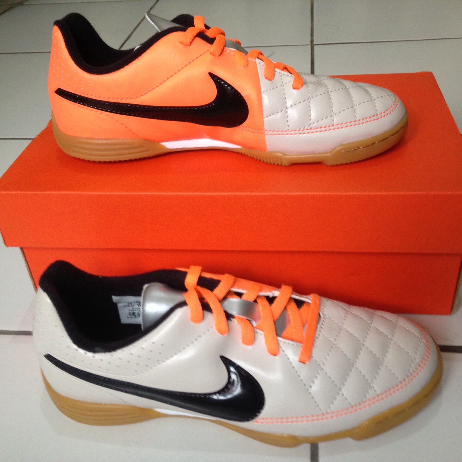 Jual Nike Tiempo Genio Black Futsal Harga Sepatu Futsal Nike Tiempo Jual Nike JR Tiempo Rio II IC Size 355 Sepatu Futsal Anak