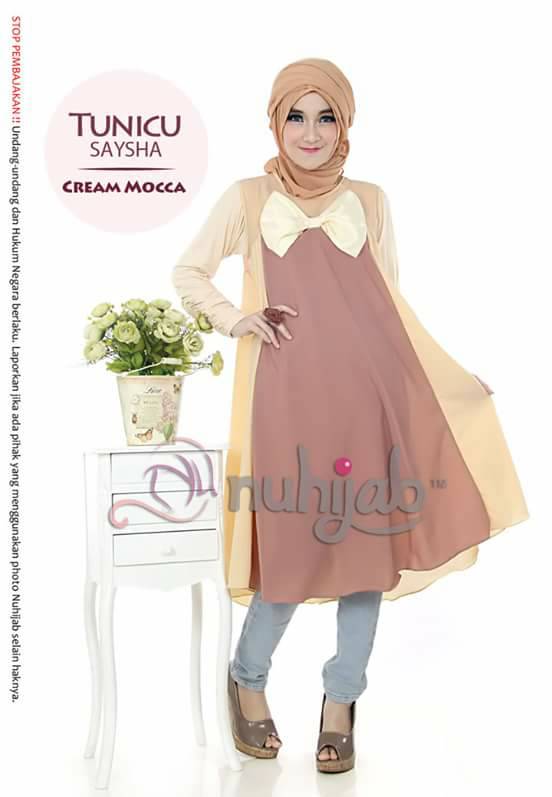 jual tunicu saysha nuhijab busana muslim blus muslin jual tunicu saysha nuhijab busana muslim blus muslin