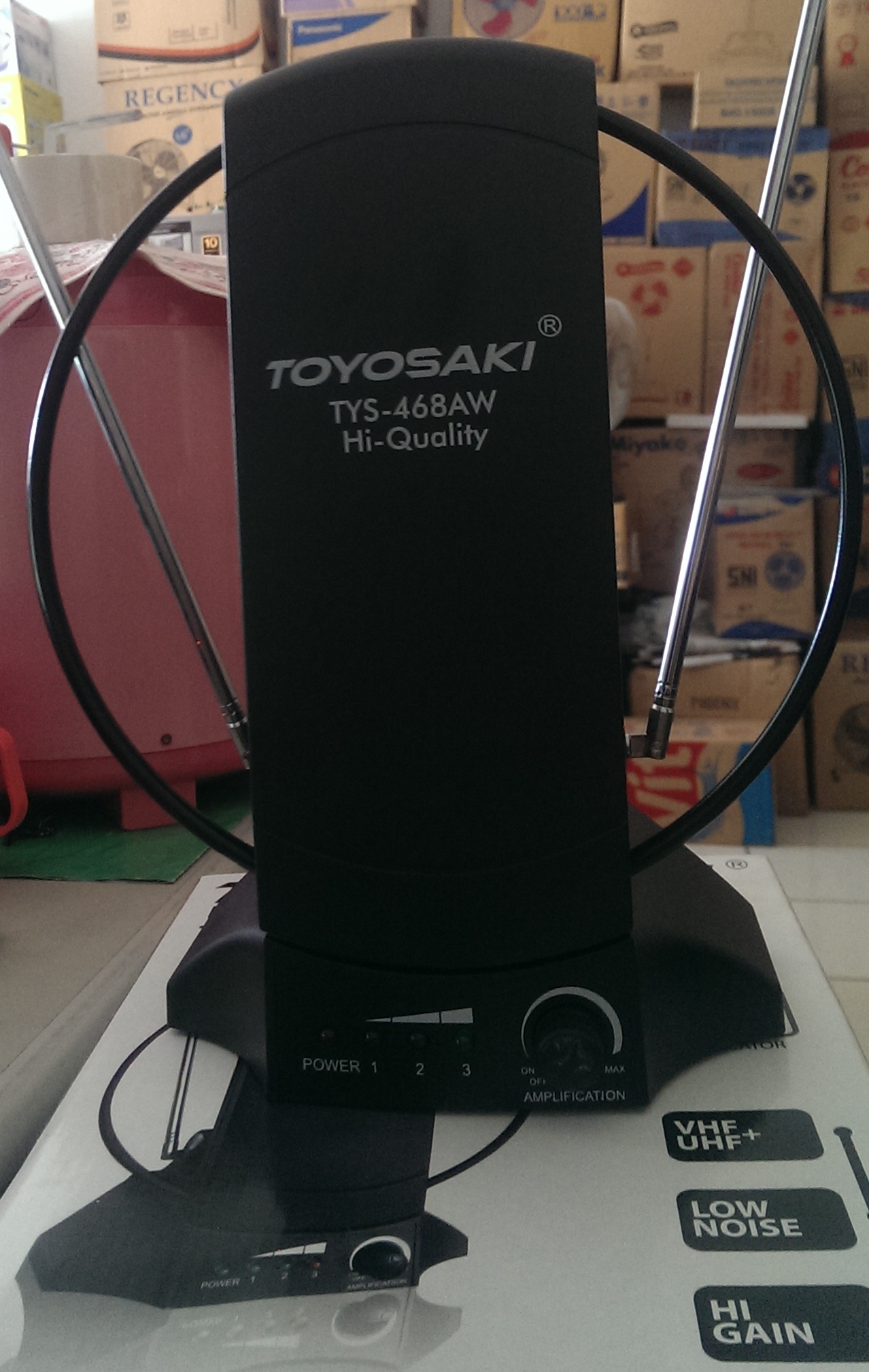Jual Antena Uhf Sinyal Kuat jual antenna tv indoor toyosaki tys 468aw booster sinyal Jual Antena Uhf Sinyal Kuat jual antenna tv indoor toyosaki tys 468aw booster sinyal